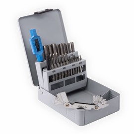 GSR Tap 23 Piece Metric M3-M12 Tap + Reamer + Stencil HSSG