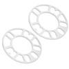 2PCS Wheel Spacer 3.1in ID 5.9in OD 0.2in Thickness Aluminium