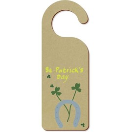 'St Patrick's Day' 200mm x 72mm Door Hanger/Sign (DH00045472)