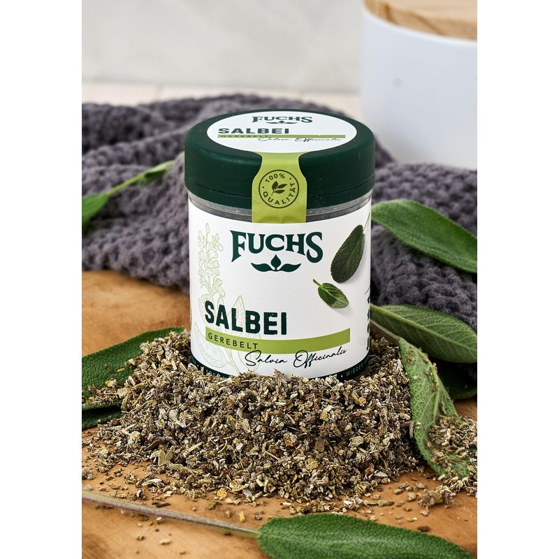 Fuchs Spices - Sage Rubed - Tart Delicate Bitter Note