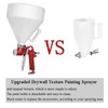 WISEgham 4/6/8mm Nozzles Drywall Texture Sprayer Set, 1.58 Gallon (6L)