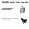 3Pcs Engine Motor Mount Kit Compatible with Fusion 2010 2011