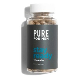 Pure For Men Suplemento De Fibra 60 Cápsulas Sabor Sin Sabor