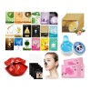 Kit 100 Pzas Mascarillas Faciales Parches Para Ojos Y Labios