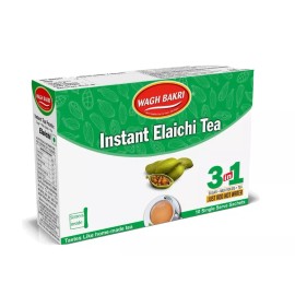 Wagh Bakri 3-in-1 Instant Cardamom (Elaichi) Premix Sachets 140g Just add water