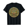 Aztec Calendar And Hispanic Mayan Heritage T-Shirt