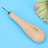 Rhombus Awl Wooden Handle Scratch Awl Beech Handle Diamond Point