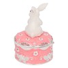 Trinket Box Exquisite Cute Bunny Shape Magnetic Design Zinc Alloy