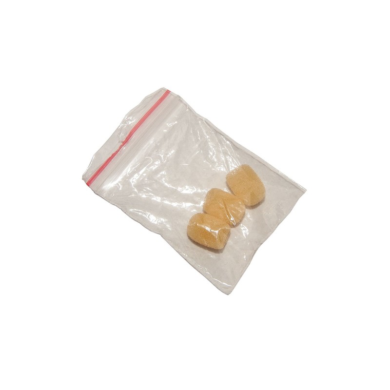 Set of 3 deetech WS-15s Headset Windscreen for Headset Microphones