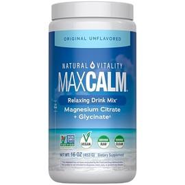 Natural Vitality Natural Calm Magnesium Anti Stress, Orignal, 16 oz