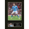 Erling Haaland Man City Signed Reproduction Autograph Football Print Poster