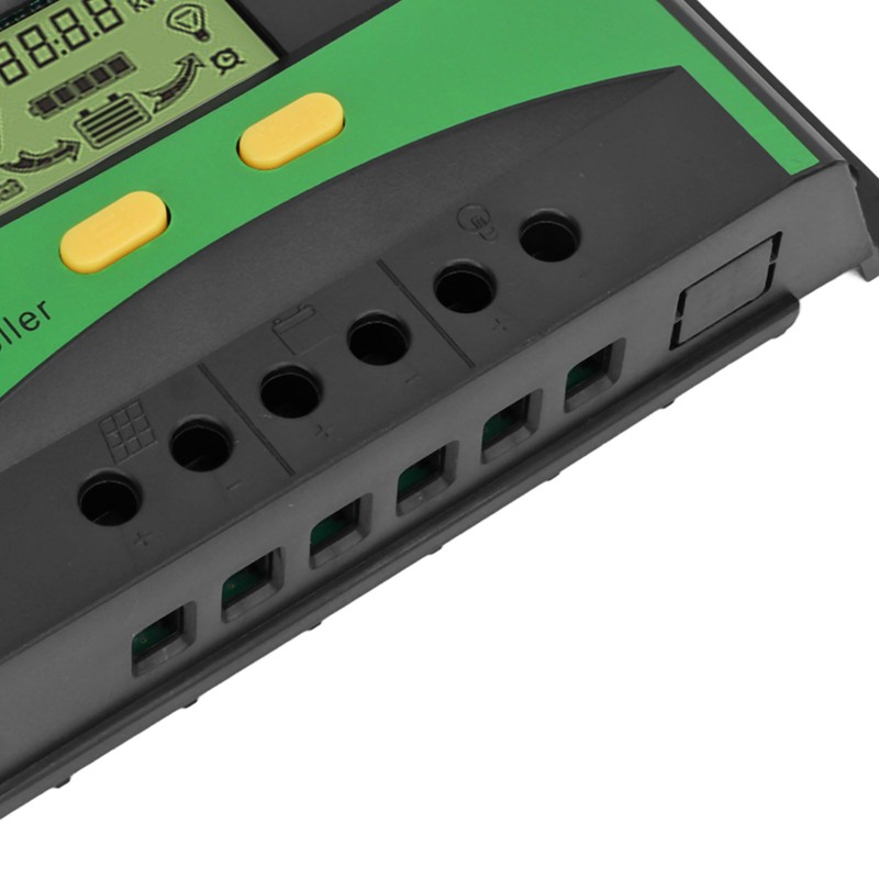 Solar Charge Controller Automatic Recognition LCD Screen Current Display Intelligent