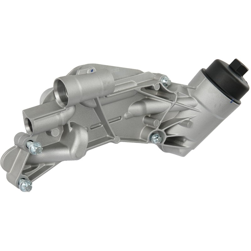 Engine Oil Cooler Filter Housing Assembly Adapter with Gasket, Insert,