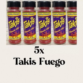 Takis 5x Takis Fuego Chilli Powder Seasoning 5x Polvo Chilito Sasonador Takis Fuego