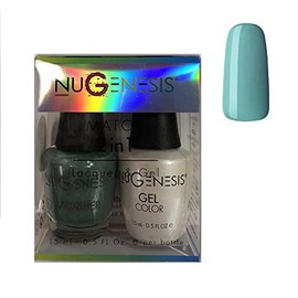 Nugenesis Matching Gel Lacquer Combo Polish | NU 79 Green With Envy