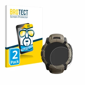 brotect Screen Protector compatible with Garmin Instinct 2X Solar Tactical Edition (2 Pack) - HD-Clear Protection Film