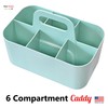 Enjoy Organizer 2 Pack Small 6 Compartment Multiuse Caddy Organizer