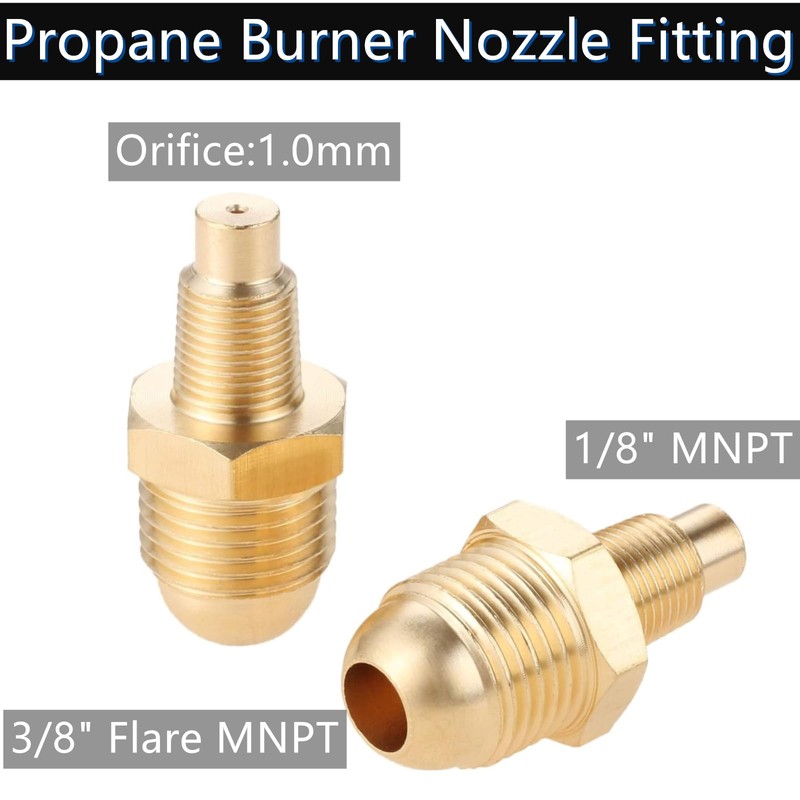 MCAMPAS 0-20 Psi Adjustable Propane Regulator with Hose. 8 Feet