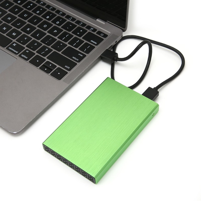 BU KING External Drive 2.5 Inch YD00012 Green Mobile Hard