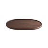 Casamia Bow) Oval Wood Tray L, Bow-Oval Wood Tray L