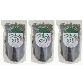 Kayo Bussan Shimanto Seaweed with Green Laver, 0.6 oz (17 g), Set of 3 Bags, Kochi Prefecture, Seaweed, Blue Laver, Knob, Picked