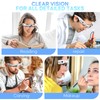 GUOUBUO Magnifying Glass with Light, 1.5X-5.0X Magnifying Glasses, Rechargeable Magnifier