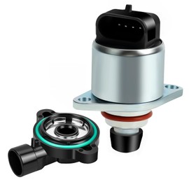 Idle Air Control Valve and Throttle Position Sensor Compatible with 1999 2000 2001 2002 Chevy Silverado Suburban Avalanche Tahoe Camaro GMC Sierra Yukon XL 1500 2500 3500, Firebird AC234 217-1806