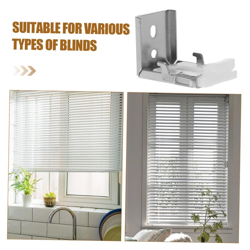 GARVALON Mounting Bracket Clips for Venetian Blinds Blind Installation Code