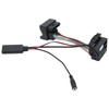 Bluetooth 5.0 AUX IN Audio Cable Adapter with Microphone Replacement