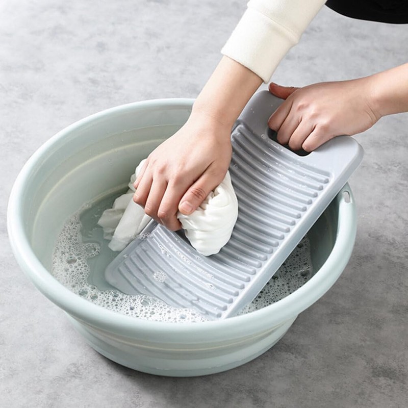 Ciieeo Large Washboard for Laundry Hand Washing Clothes Tool Portable