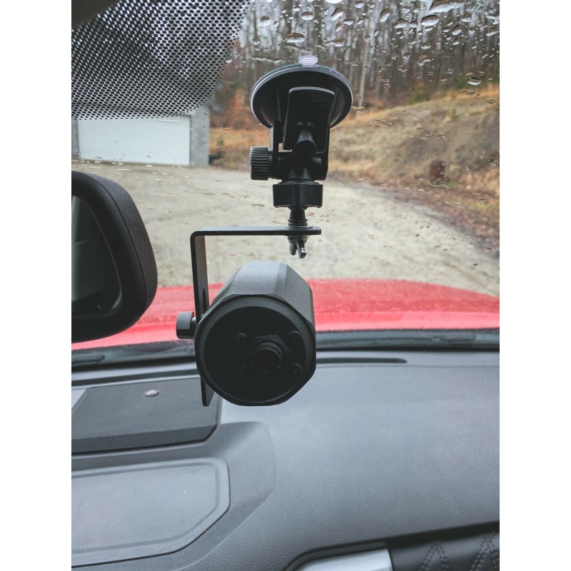 Windshield Suction Cup Police Radar Antenna Bracket Kustom Mph Decatur