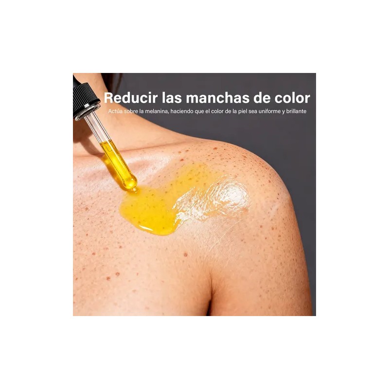 Serum Facial Brillante Con 20% Vitamina C Ácido Hialurónico