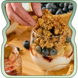 Michele's Granola Original, Gluten-Free & Non-GMO, 12 Ounce, Pack of 6