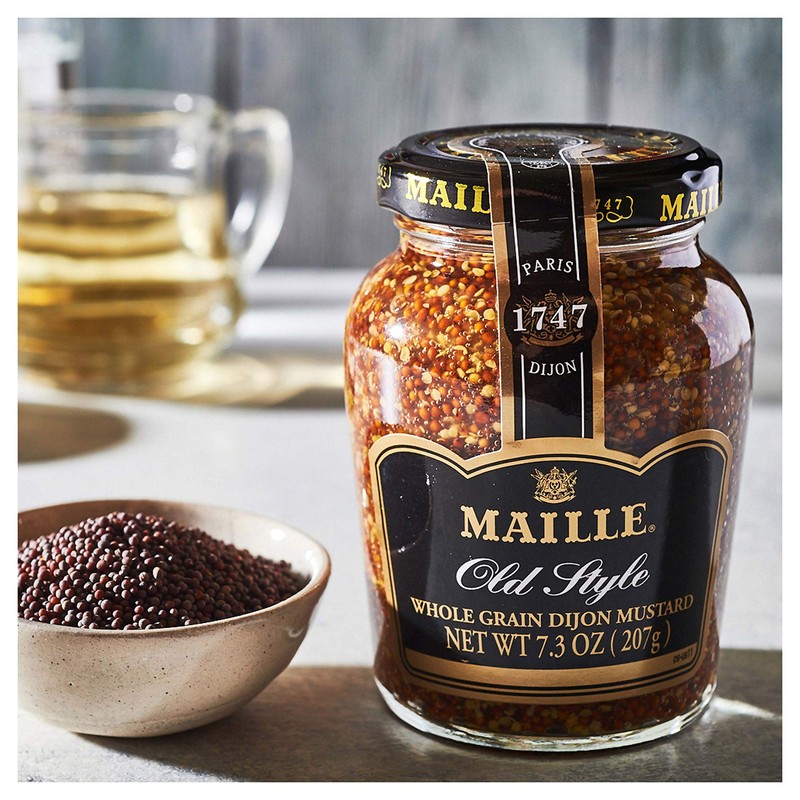 Maille Maille Mustard, Old Style, 7.3 oz (Pack of 6)
