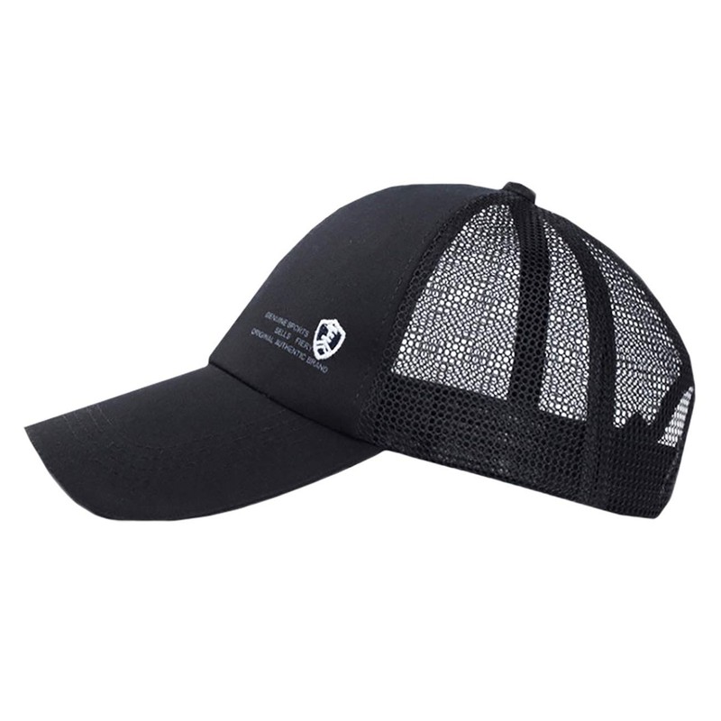 Chrome Crane Men's Cap, Stylish Logo Mesh Sports Casual Hat
