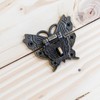HMF 6495 Vintage Butterfly Clasp with Lock Eyelet, 50 x