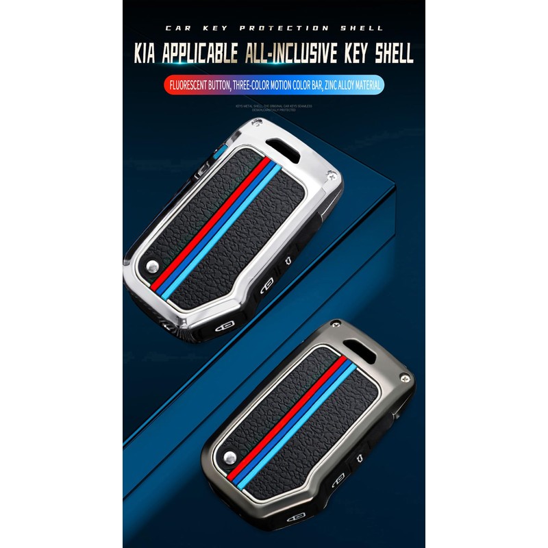 ontto - Funda para llavero plegable Kia Flip para llave