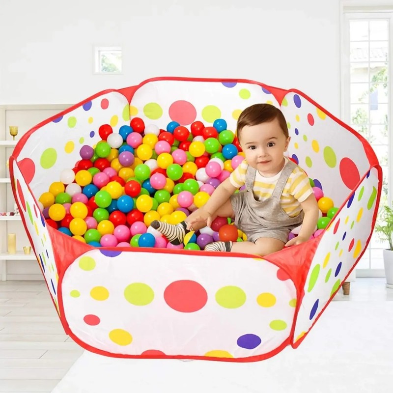 Alberca De Pelotas Piscina Pelotas Plegable Juego Didáctico