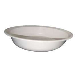 Boris 150 Platos Soperos Redondos Plástico 665ml Vajilla Económico