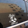 Stukk Baby on Board Vinyl Car Window Sticker 5" x