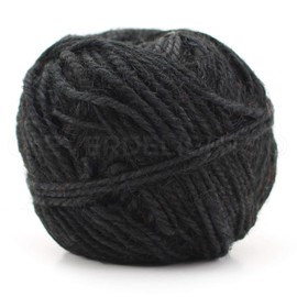 CleverDelights Black Jute Twine - 100 Yards - 2mm Diameter - Eco-Friendly Natural Jute String Rope