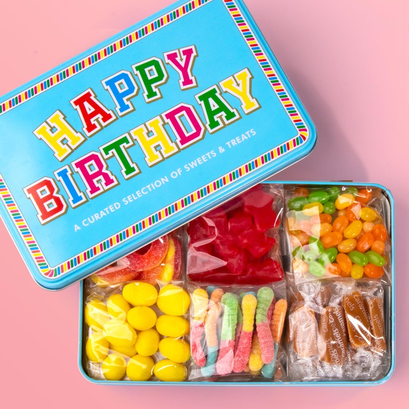 Birthday Candy Tin