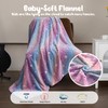 Winthome Glow in The Dark Throw Blanket for Kids Girls