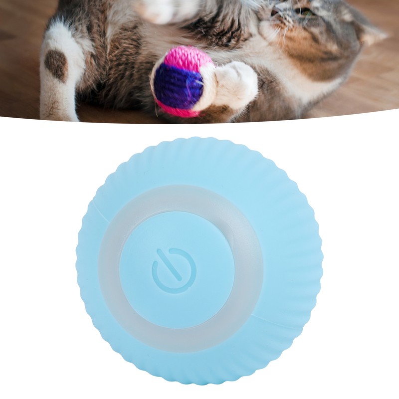 Smart Rotating Ball Built in Sound Device Interactive Automatic Moving