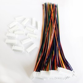 BOJOUL for 14 Sets JST XH 2.54mm 8 Pin Male Connector and 26AWG Female Connector Plug with Wire Cable 20cm Used in PCB Toys Household Appliances etc