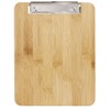 Olympia Fsc Bamboo Clipboard Menu Holder Wooden Board A4 Metal