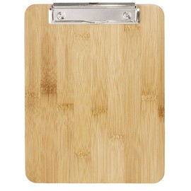 Olympia Fsc Bamboo Clipboard Menu Holder Wooden Board A4 Metal Clip