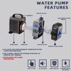 Trupow Flow Adjustable Frequency Electric Inline Garden Submersible Pond Filter