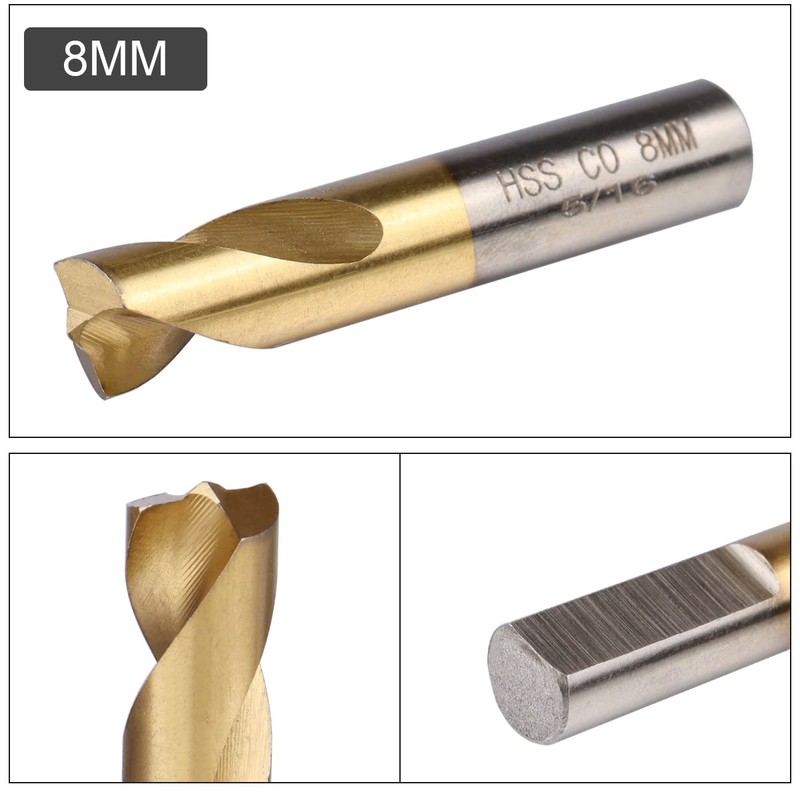 Wolfride 3PCS Spot Weld Drill Bits Spot Weld Removal Tool