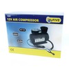Hyfive Tyre Compressor Pump 12V DC Car and Bike Inflator